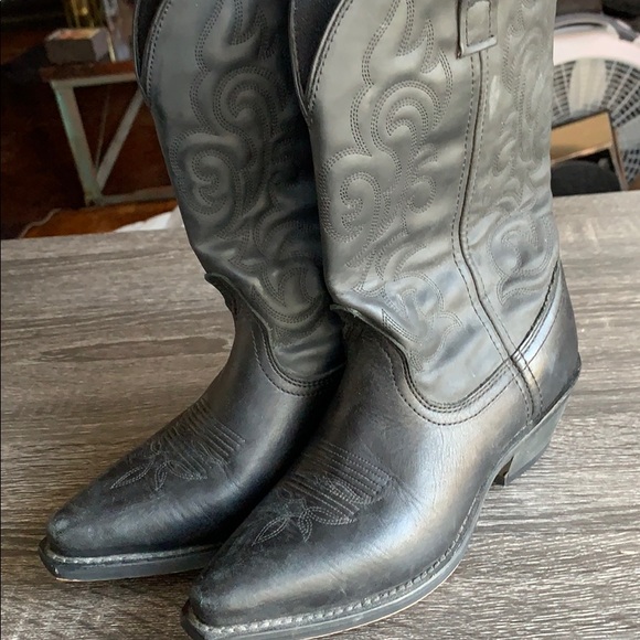 Laredo black cowboy boots - Picture 2 of 6